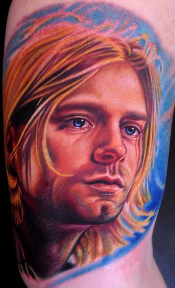 KURT COBAIN TATTOO