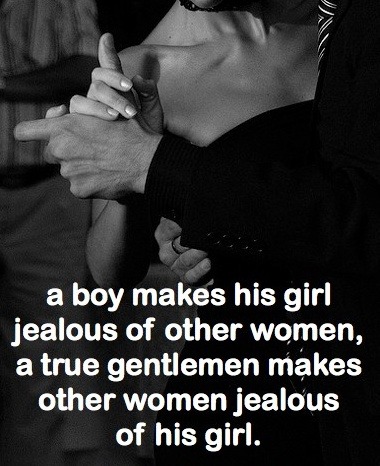 dominant-daddy:    Truth!    A girl with her man looks around and is jealous of