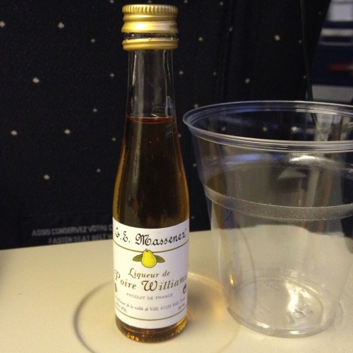 365 Day 35, 5 Dec 2014: This is how Air France does digestifs :D
