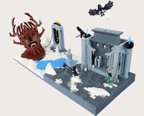 isfuckingfun: The nine circles of hell from Dante’s Inferno recreated in Lego by Mihai Mihu