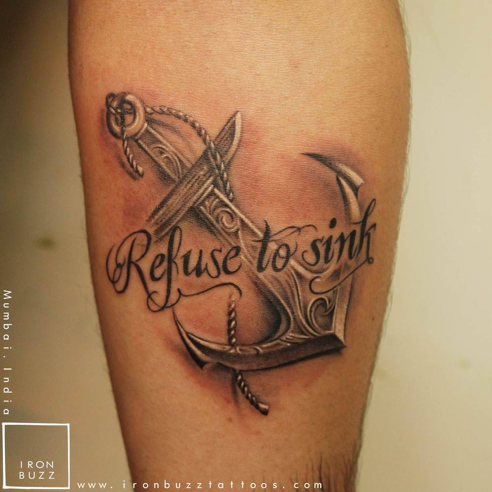Popular Anchor Tattoos Meaning Symbol and Designs
