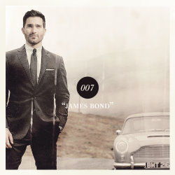 tsukkai:  Sterek AU: James Bond  “007…