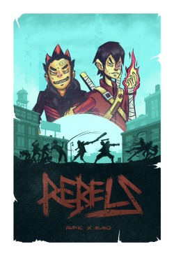 jermainejose:  Another crossover I just couldn’t resist. Print