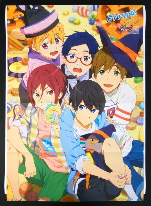 figyun:  Otomedia October 2014 issue sales!All posters are newly removed from the magazine. Everything is available on eBay. Update: The Free! Eternal Summer/Yowamushi Pedal, K: Missing Kings/Ace of Diamond, Tokyo Ghoul/Majin Bone, Kuroshitsuji/Pretty