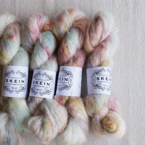 skeinyarns:We will be topping up our Silk Mohair Lace this Friday.I’m very taken with the soft colou