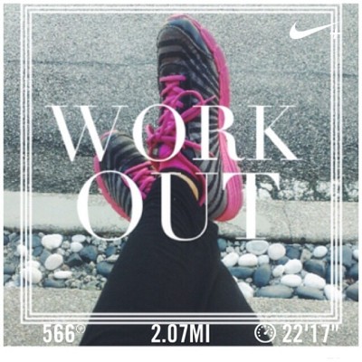 #teamfitness a nice day to work out and walk #nikeplus