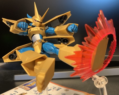 Figure-rise Standard MagnamonFirst time handling one of Digimon’s Figure-rise Standard releases, and