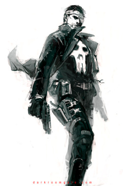 super-hero-center:  The Punisher by *Haining-art 