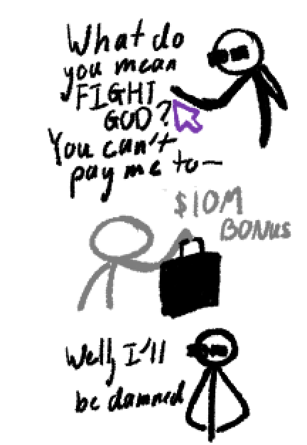 I Think It Would Be Extremely Funny If Cannon Agent Turns Out To Be Just Money Driven And Does Not Care