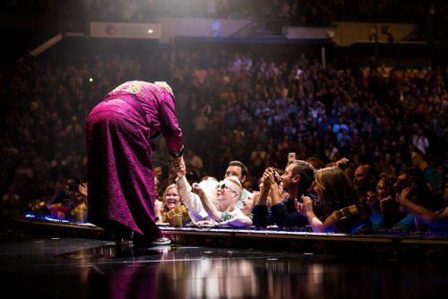 When you go to the Farewell Yellow Brick Road Tour dressed as Elton&hellip; and he gives you his gla