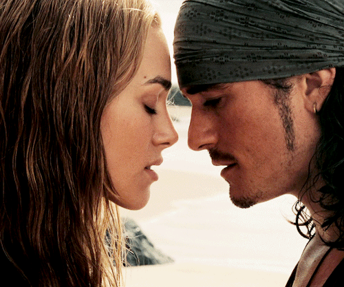 Elizabeth Swann + Will TurnerPIRATES OF THE CARIBBEAN TRILOGY (2003-2007) Dir. Gore Verbinsky