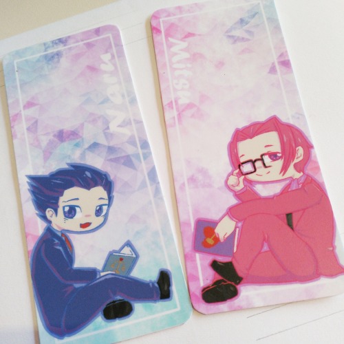 argentaoribel:WrightWorth bookmark commission Anyone want a pair of these?