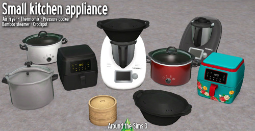 aroundthesims:Around the Sims 3 | Cookware appliance Thermomix and its varoma, pressure cooker, croc