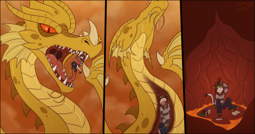 calico807:  It’s no secret- I love dragon vore. ;v; They’re my all-time favorite preds, so I tend to draw them a lot~ 