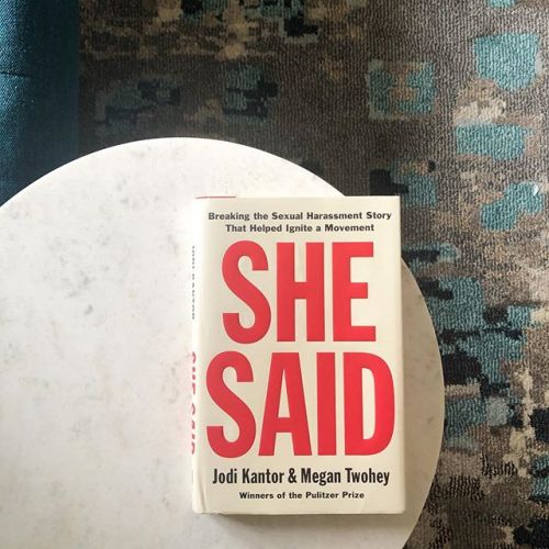 Do not disturb…we are reading#shesaidthebook #nonfiction #igreads