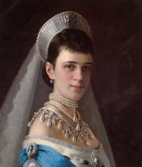 Empress Maria Feodorovna by Ivan Kramskoy, 1880s