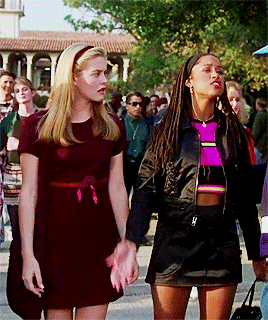 Cher and Dionne’s fashion in Clueless (1995) requested by anonymousCostume Design by Mona May