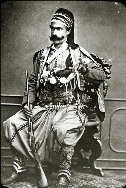 Ottoman Turkish soldier, 1880.