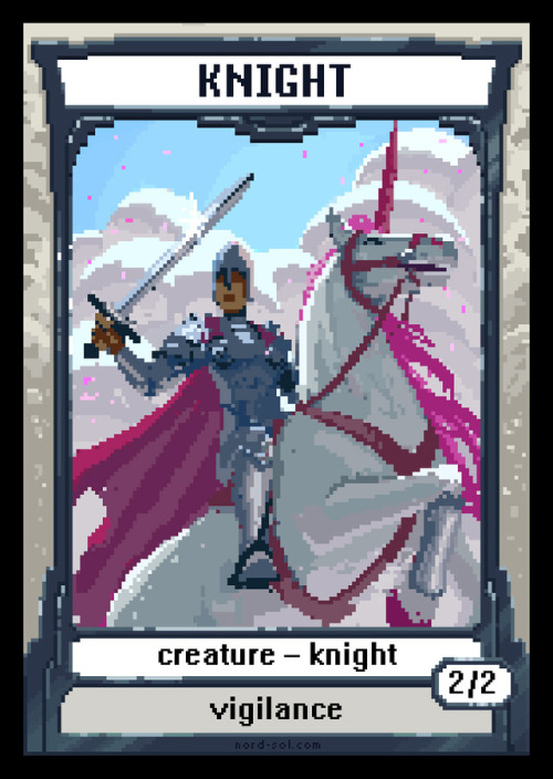 FInally finished my pixel art tokens for MTG! )