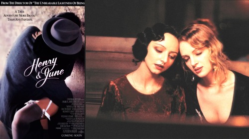 celesbianflix:  💋- Uma Thurman & Maria De Medeiros in  🎥- Henry & June/1990 