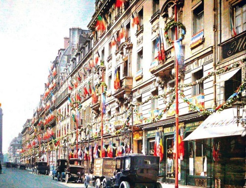 mymodernmet: Photos Taken 100 Years Ago Capture Rare Look at Paris in Color