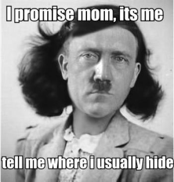 I always knew Hitler had a sense of humor