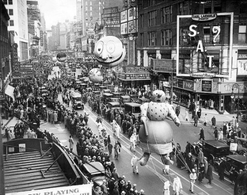 A look back at Macy’s Thanksgiving Parade in New York through the years.