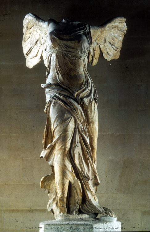 fuckyeahrenaissanceart:Nike of Samothrace (Winged Victory)Lysippos Marblec. 200 B.C.E