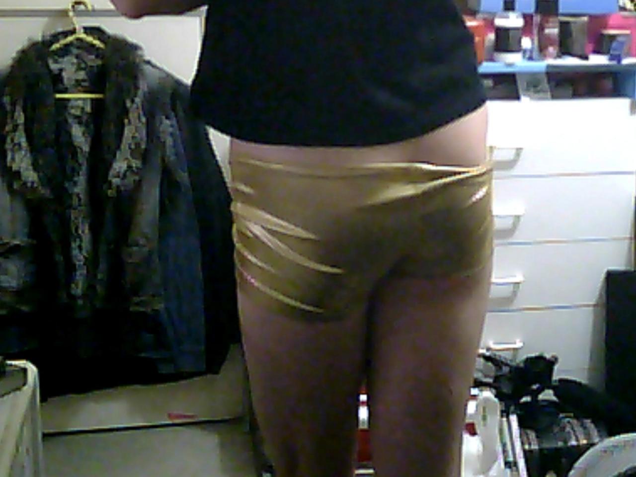   Happy National Underpants Day! (8 / 8)Hurray! Golden booty shorts for dat golden