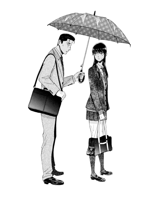 shoujopower: «You always seem to help when i’m caught in the rain.» ☔ Koi wa Amaag