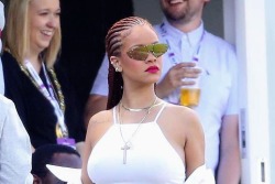 fenty-candids:July 1: Rihanna in Durham at porn pictures