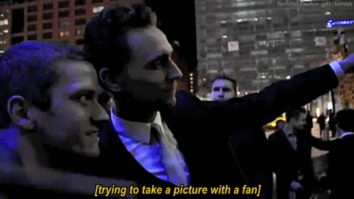 tomhiddleston-gifs:  #is there a flash #is it alright #it didn’t flash Omg just