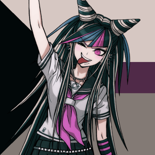demisexual flag picked from ibuki mioda!requested by: anonymous