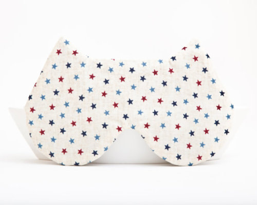 cat sleeping mask w/ stars - $15 buy it here!