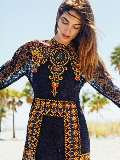 Lily Aldridge in &ldquo;Gipsy Queen&quot; by Derek Kettela for Glamour Paris July 