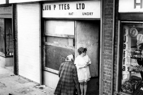 scavengedluxury: Noble Street flats in Scotswood, Newcastle, built in the late 1950s and demolished 