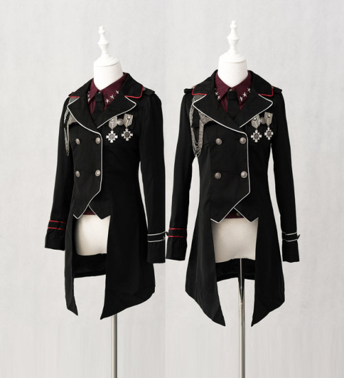 lolita-wardrobe: Preorder Deadline Reminder: 【-The Vow NEW VERSION-】 #MilitaryLolita Series Will Be NOT Available After Tomorrow (Feb. 5th)  ◆ Don’t Miss This Series! >>> https://lolitawardrobe.com/c/deadline-reminder_0420?&Sort=3d
