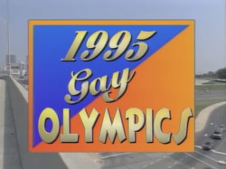 glitterysouldinosaur:  1995 Gay Olympics