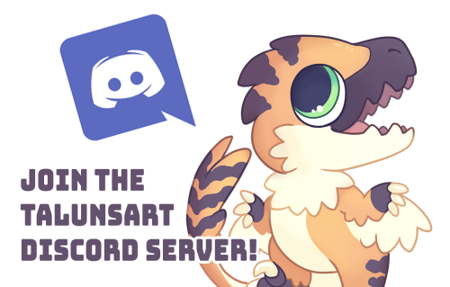 Hey! Did you know about my Discord Server?We got:Cute dino artArt-share, feedback and discussion cha