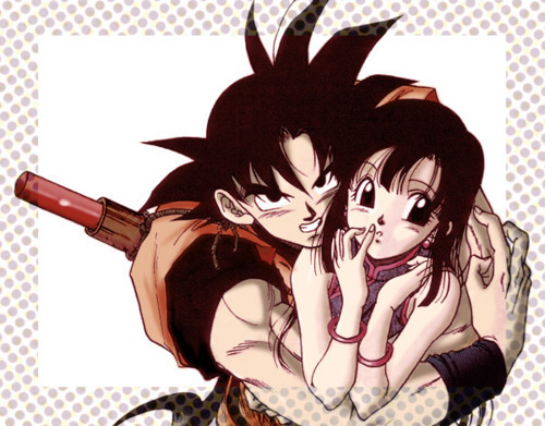 Dragon ball z chi chi and goku love