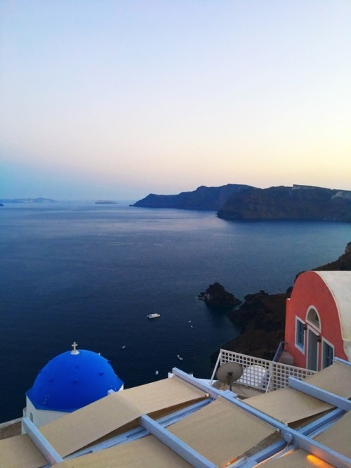 SANTORINI, GREECE.June 2017