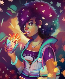 inprnt:  “Starry Eyes and French Fries”