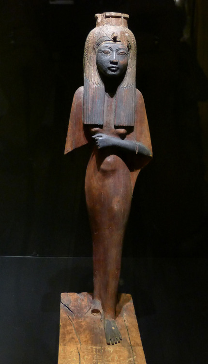 Statuette of Ahmose-Nefertari of Ancient Egypt was the first Queen of the 18th Dynasty. She was a da