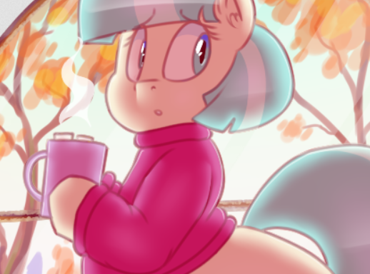 chubbyproductionsonline:  Teaser Time Here we have Coco enjoying a nice cup of hot