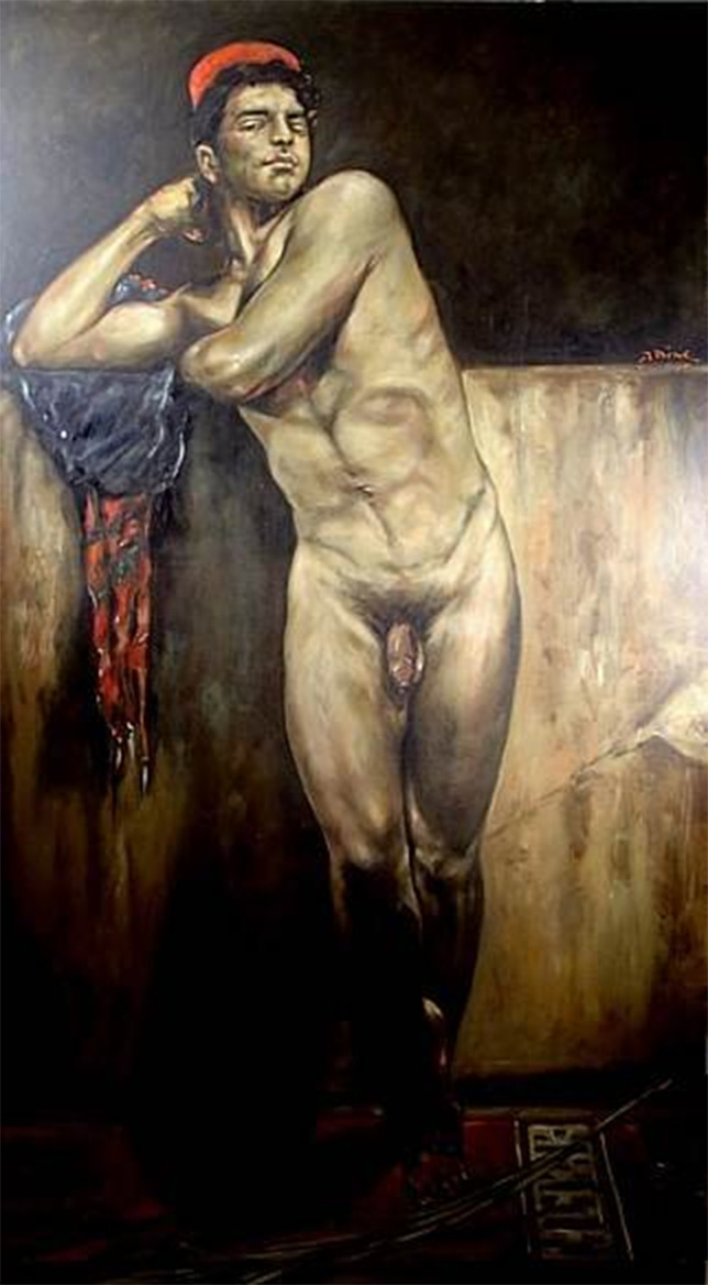 adamitosex: Kavafis’-rapsody Oil on canvas 