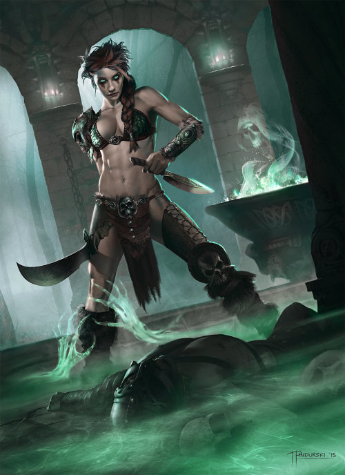 breathtakenfantasies:  Escaping Death (Color) by Hugh Pindur