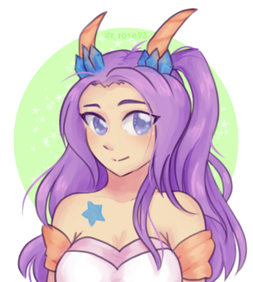 bust commission for navillera @ GaiaOnline of their OC, Serendine