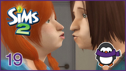 The Sims 2 // Pleasantview // 19 // Kat // Tara Kat&rsquo;s First Kiss! (Maxis Uberhood) Pleasantvie