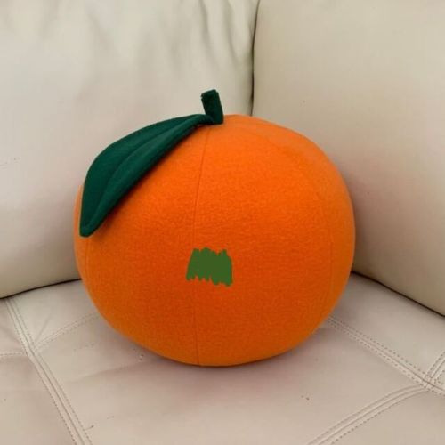 This soft pumpkin looks like Hitler (thanks Emner!)