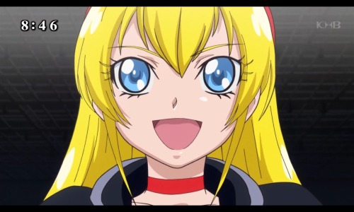 everythings-again:  - DokiDoki! Precure 15 Screens - 01à07 - Regina-chan enfin au devant :p